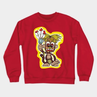 Little Ape Warrior Crewneck Sweatshirt